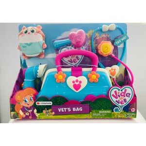 Kids Toys Vida the Vet, Vet's Bag with 5 Veterinary Doctor Kit Accessories